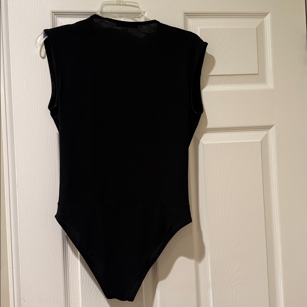 Zara Trafaluc One Piece V Neck with Snaps - Picture 2 of 5